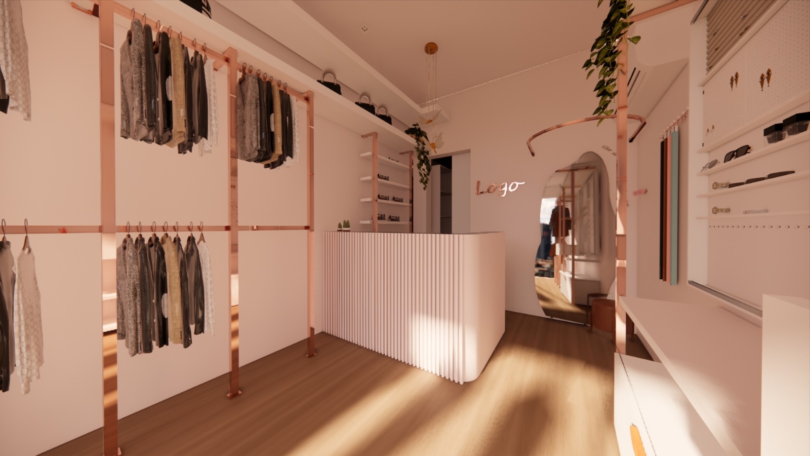 Projeto de interiores comercial